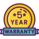 secure,medal,commerce and shopping,star,buy,safe,guarantee,5 year warranty